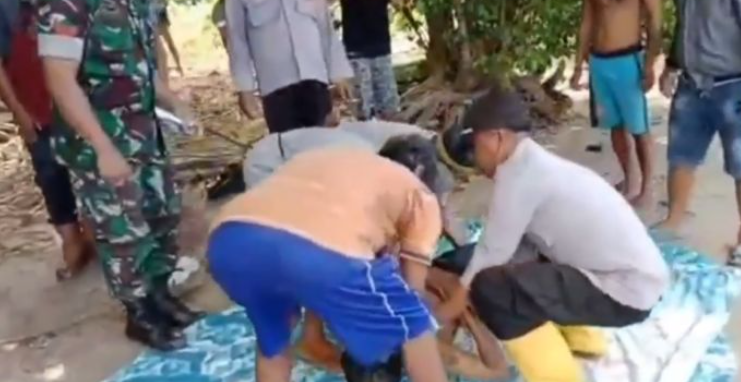 Mayat Tanpa Baju Terapung di Pantai Gegerkan Warga Bombana Sultra